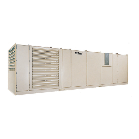 McQuay RoofPak RAH 077C Installation And Maintenance Manual