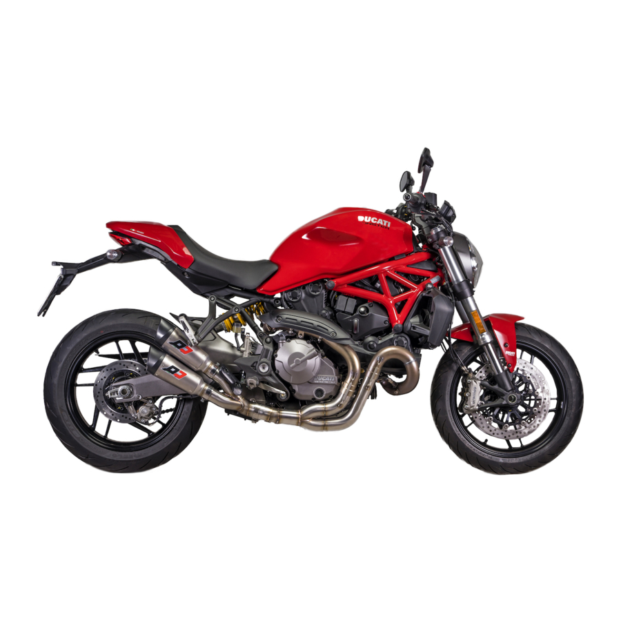 Ducati Monster 821 Owner's Manual