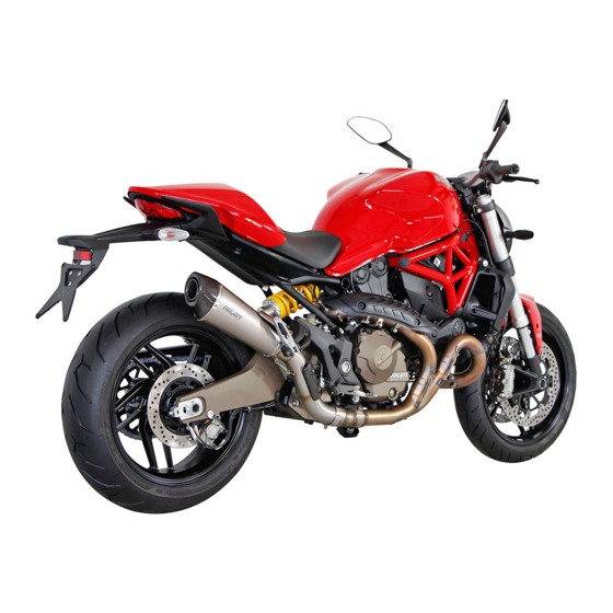 Ducati MONSTER 821 Owner's Manual