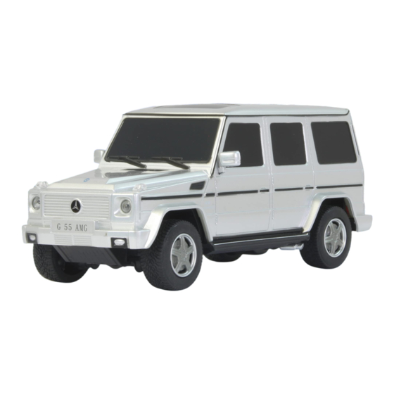 Jamara Mercedes-Benz G55 AMG 2,4GHz Instructions Manual