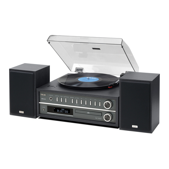Teac MC-D800-B Owner's Manual