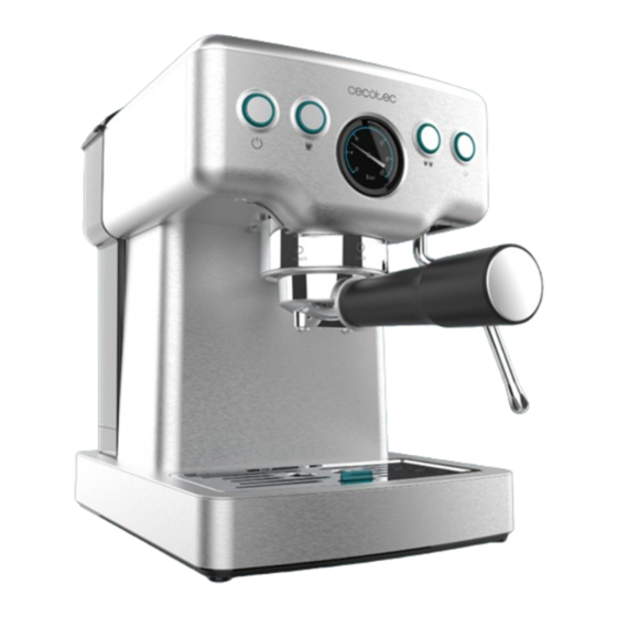 cecotec POWER ESPRESSO 20 BARISTA MINI Instruction Manual