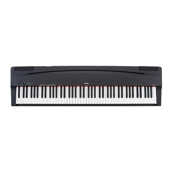 Yamaha P-70 Quick Operating Manual