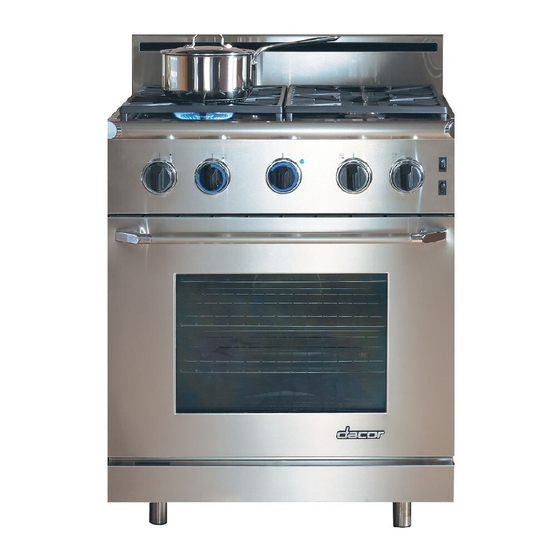 Dacor Cooktop Specifications