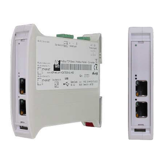 ADF Web HD67157-A1 User Manual