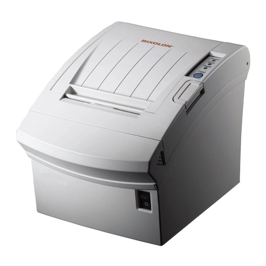 BIXOLON SRP-350III, SRP-352III, SRP-350IIICOG Manual