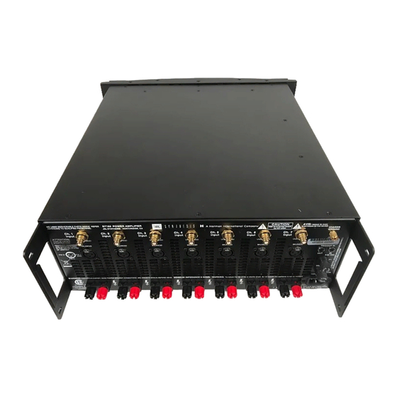 JBL Synthesis S820 User Manual