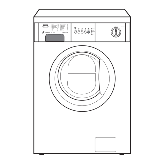 Zanussi Electrolux ZWF 1011 W Manuals