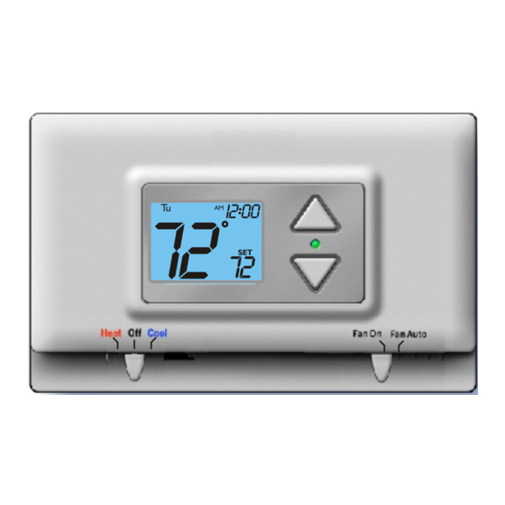 Heat & Cool TSTATCCPQ501 Installation Instructions Manual