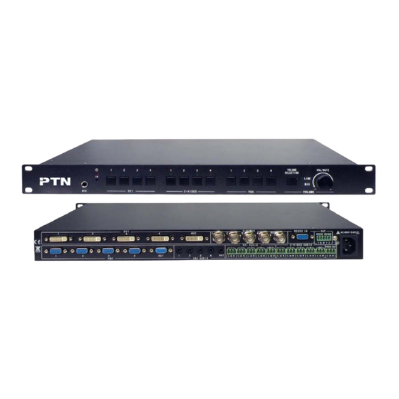 PTN PS121 User Manual
