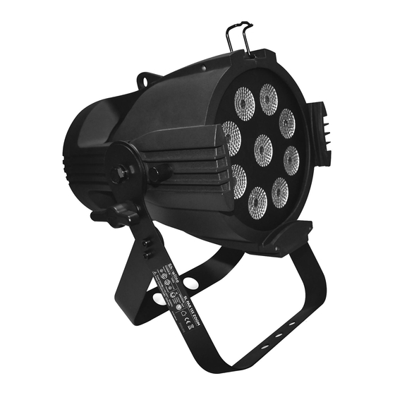 Showline SL PAR 155Zoom Installation And User Manual