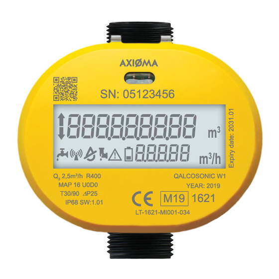 Manuale AQP Smart Meter Axioma Qalcosonic W1