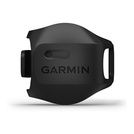 Garmin SPEED SENSOR 2 Owner's Manual