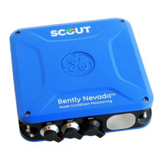 GE Bently Nevada SCOUT200 Series Quick Start Manual