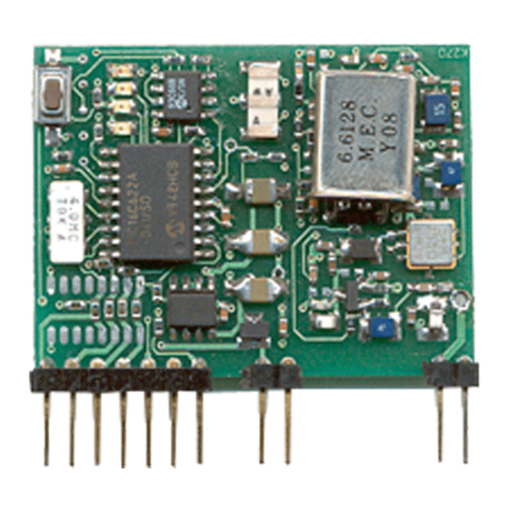 Erone SEL2641R433-PP4 Quick Start Manual