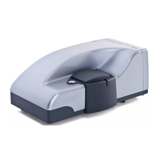 Malvern Instruments Zetasizer Nano Accessories Manual