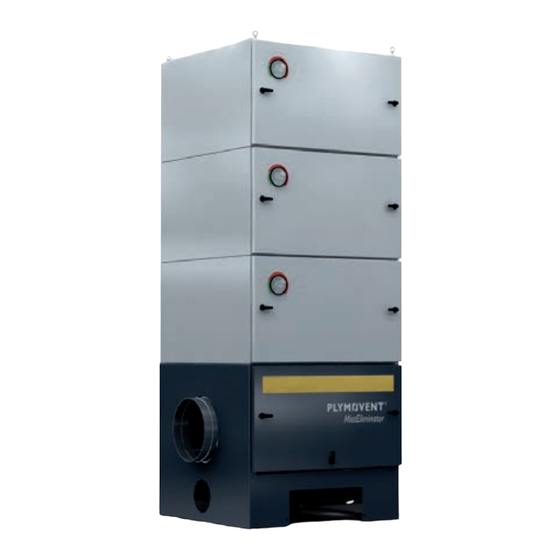 Plymovent MistEliminator ME-31 Manuals