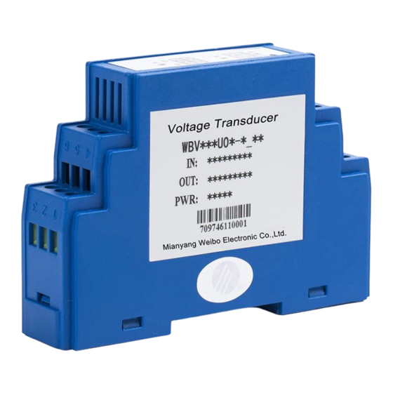 Mianyang Weibo Electronic WBV414U05 User Manual