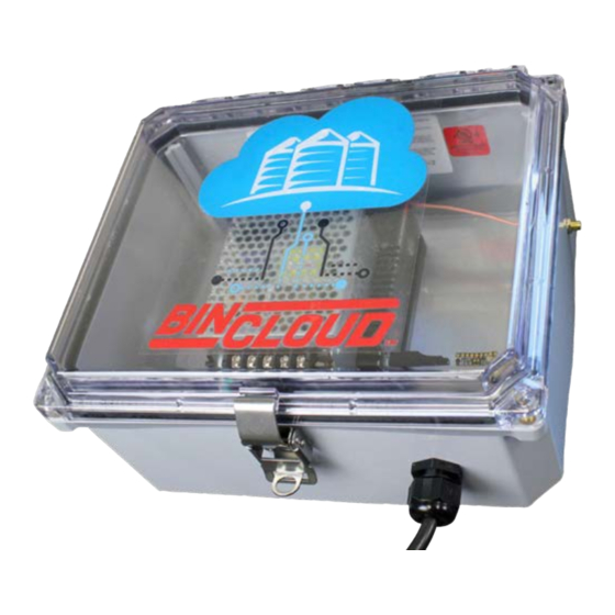 BINMASTER BINCLOUD BCGW E-NCR-DAI Series Quick Setup Manual