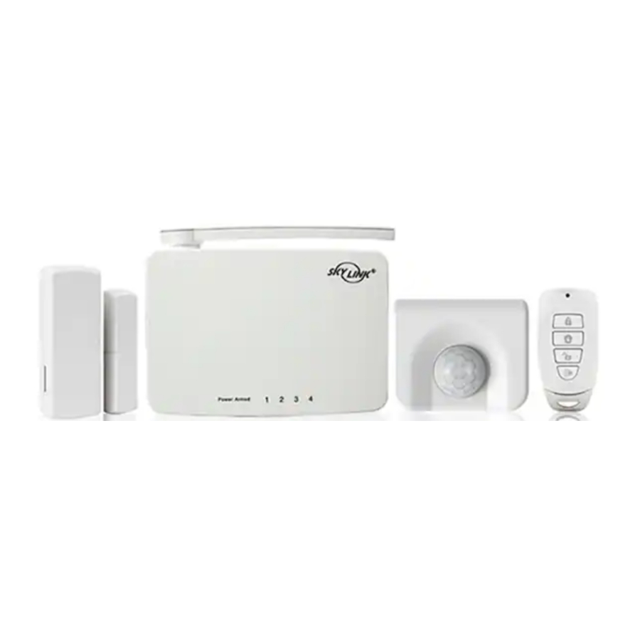 Sky link M4 - 2In1 Long Range Household Alert & Alarm System Quick Guide