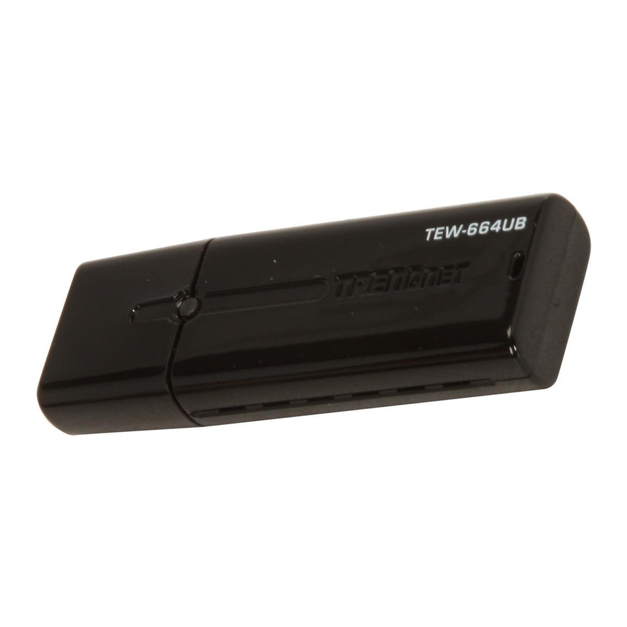 TRENDnet TEW-664UB Specifications