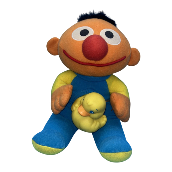 Playskool Beddy Bright Ernie Instructions