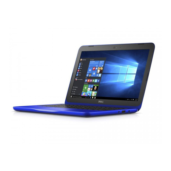 Dell Inspiron 11 3000 Setup And Specifications