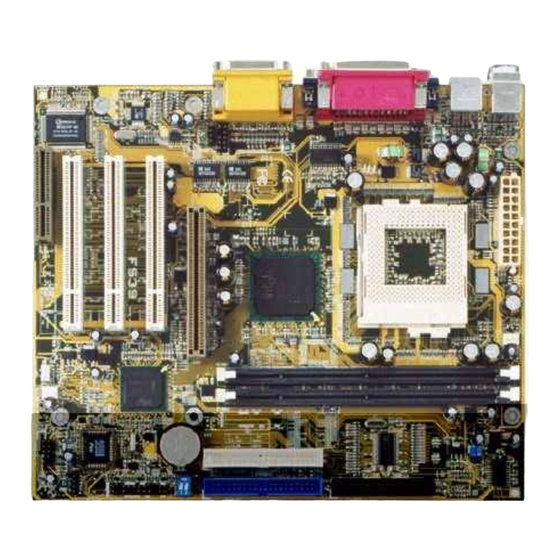 FIC FS39 Mainboard Manual