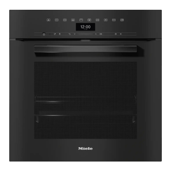 Miele H 7464 BP Operating And Installation Instructions