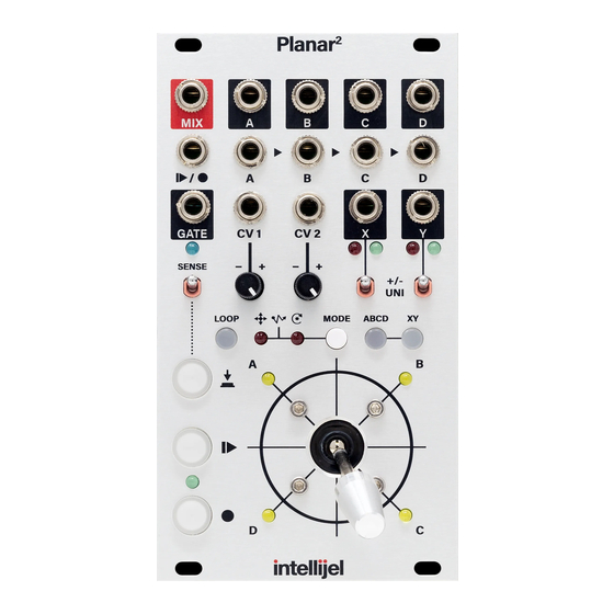 Intellijel Planar2 Manuals