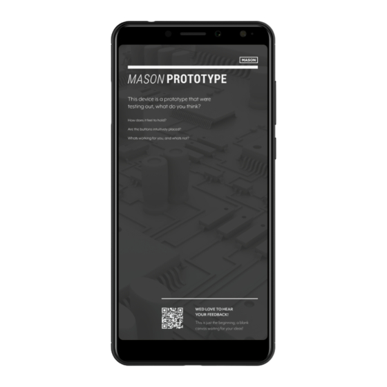 Mason D450A Handheld Smartphone Manuals