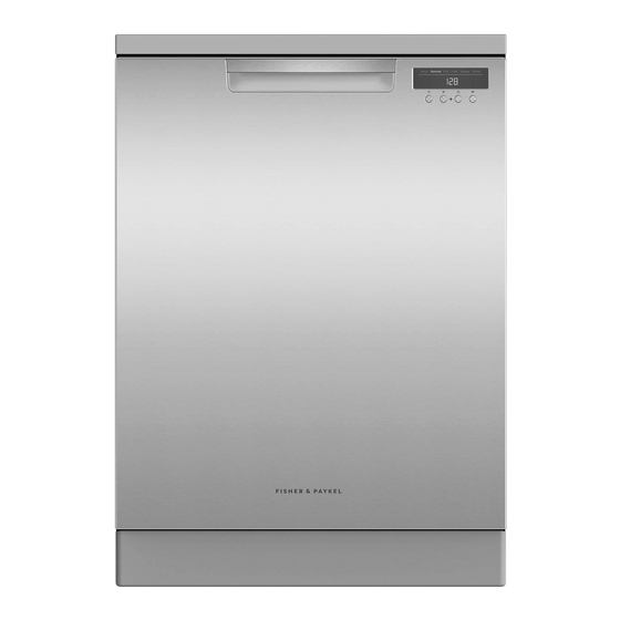Fisher & Paykel DW60FC2X1 Troubleshooting Manual