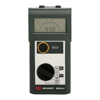 Megger BM227 User Manual