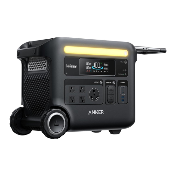 Anker SOLIX F2600 User Manual