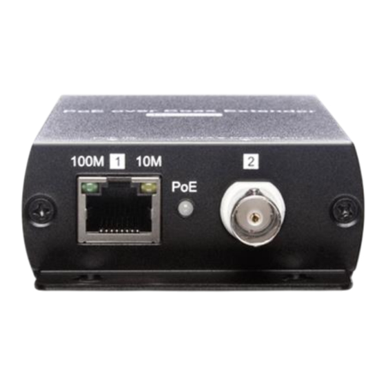 User Manuals: SC&T IP09CP Ethernet Extender