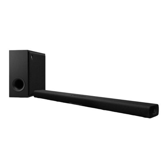Yamaha TRUE X BAR 50A Manuals