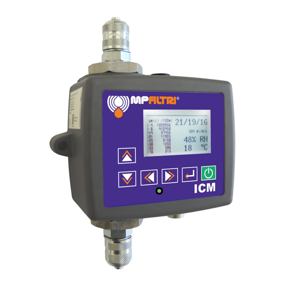 MP Filtri ICM User Manual