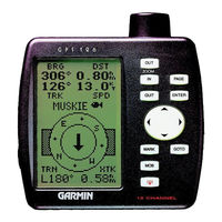 Garmin GPS 126 Owner's Manual