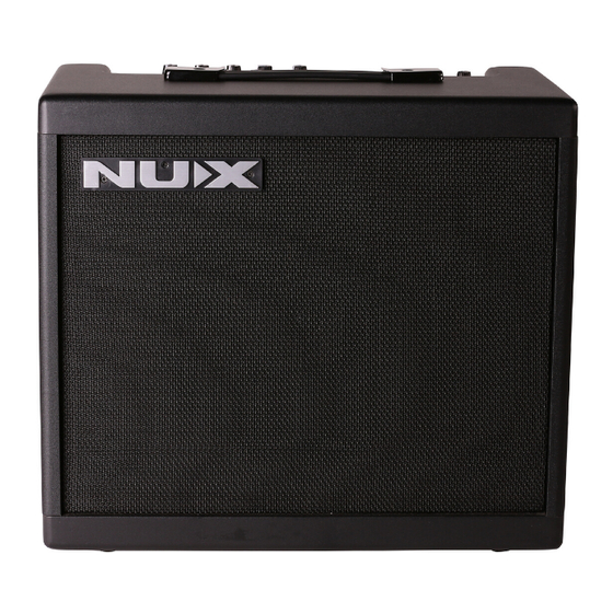 nux Acoustic 30 Owner's Manual