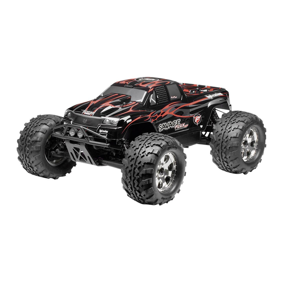 HPI RACING SAVAGE FLIX HP INSTRUCTION MANUAL Pdf Download | ManualsLib