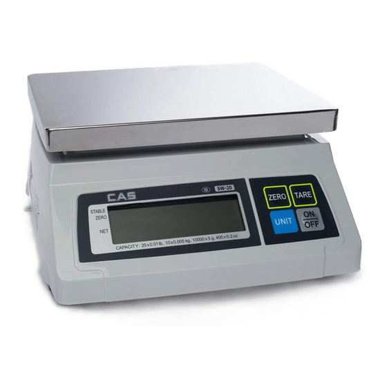 CAS SW-2 Owner's Manual