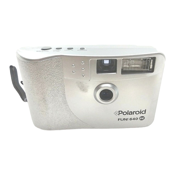 Polaroid Fun Flash 640 SE Quick Start Manual