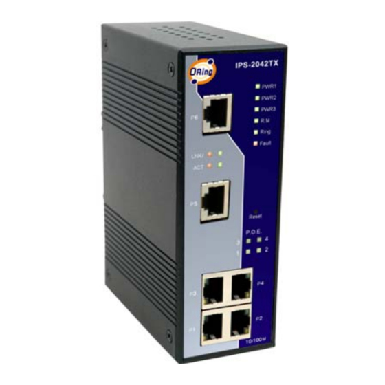 ORiNG IPS-2042FX Series User Manual