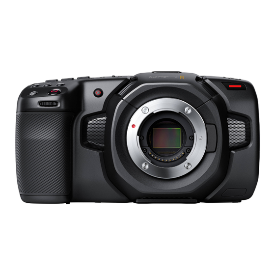 Blackmagicdesign Blackmagic Pocket Quick Manual & Notes