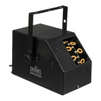 Chauvet DJ Bubble Machine Quick Reference Manual