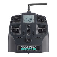 Multiplex COCKPIT SX Supplement To The Operating Instructions
