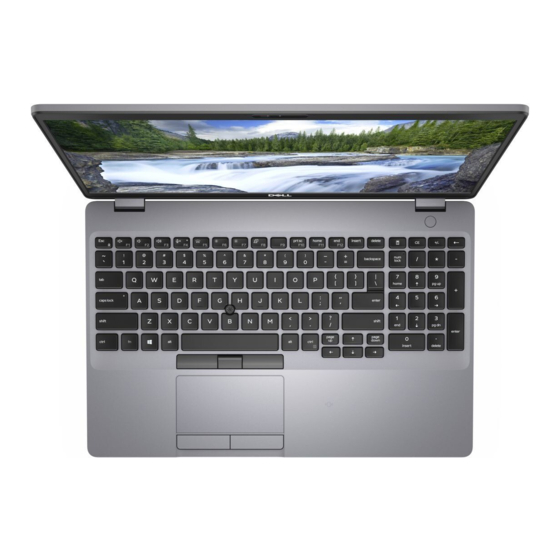Dell EMC Latitude 5511 Setup And Specifications Manual