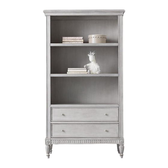 RH Baby&child BELLE BOOKCASE Instructions