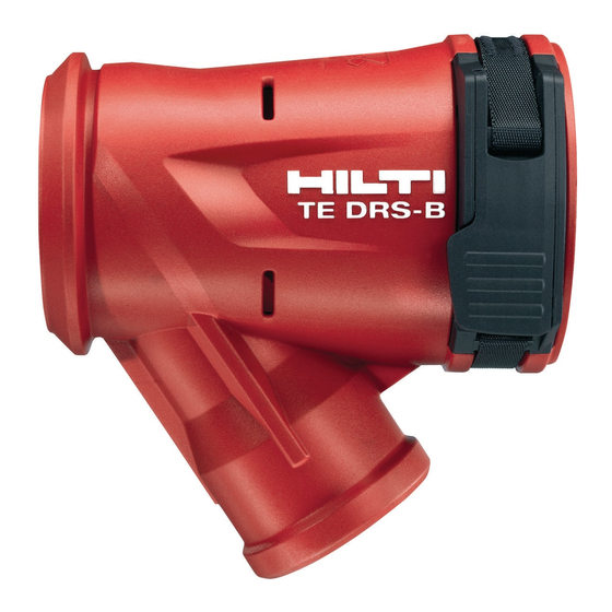 Hilti TE DRS--B Manual