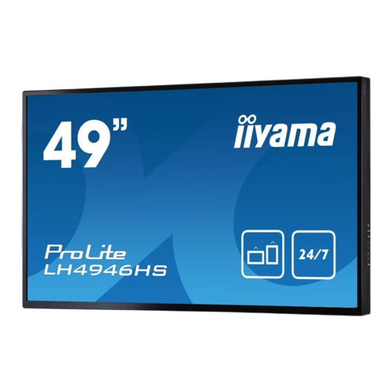 Iiyama ProLite LH5546HS User Manual